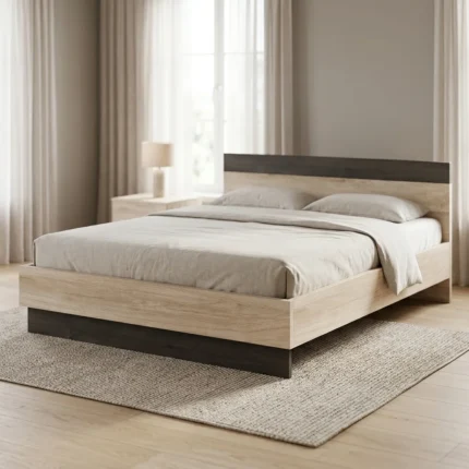 LIT 140X190 CHENE (SANS SOMMIER )