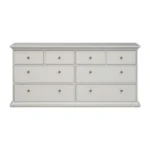 COMMODE 8 TIROIRS - BLANC