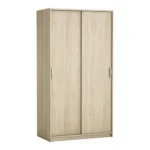 ARMOIRE 2 PORTES COULISSANTES - CHENE