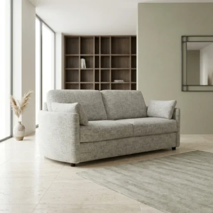 CANAPE 3 PLACES CONVERTIBLE - GRIS