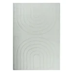 TAPIS À POILS LONGS 80X150CM - BLANC
