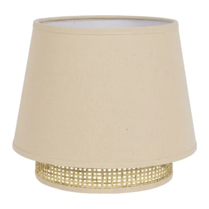 LAMPE À POSER - BEIGE
