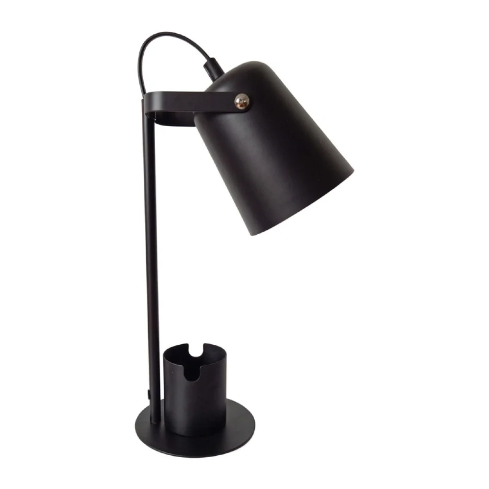 AI Generated Product Image LAMPE À POSER EN MÉTAL 35CM - NOIR – Image 1
