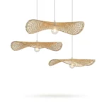 SUSPENSION EN BAMBOU Ø80CM