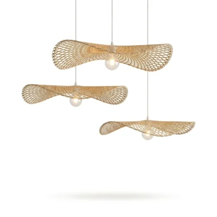 SUSPENSION EN BAMBOU Ø80CM
