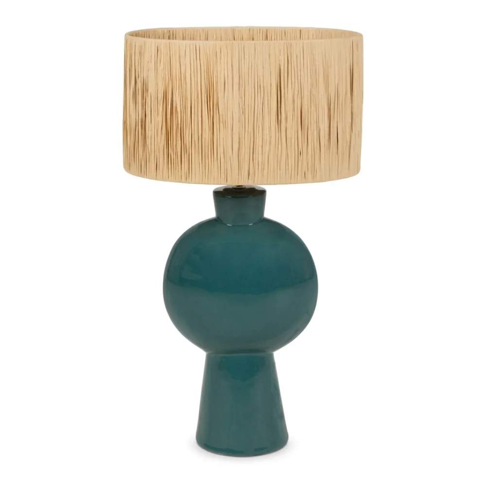 AI Generated Product Image LAMPE À POSER 58CM - ÉMERAUDE – Image 1
