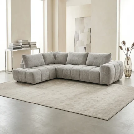 CANAPÉ D'ANGLE - BEIGE