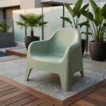 FAUTEUIL EN POLYPROPYLÈNE - VERT