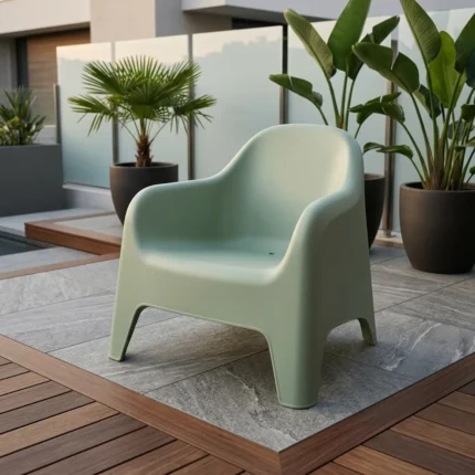 FAUTEUIL EN POLYPROPYLÈNE - VERT