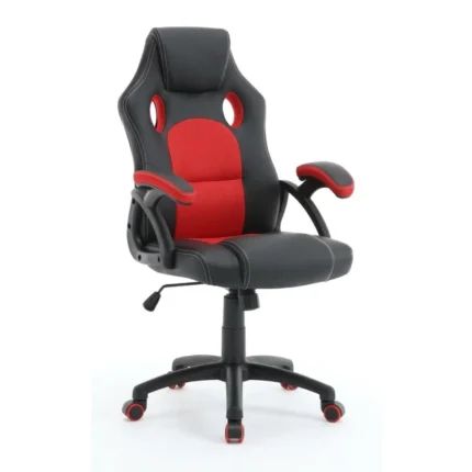 FAUTEUIL DE BUREAU RACING - NOIR & ROUGE