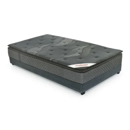MATELAS + SOMMIER + PIEDS 90 X 190 CM