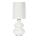 LAMPE CÉRAMIQUE - BLANC