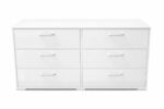 COMMODE 6 TIROIRS - BLANC BRILLANT – Image 2
