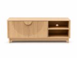 MEUBLE TV 2 PORTES/2 NICHES - CHÊNE – Image 2