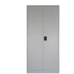 ARMOIRE INDUSTRIELLE 2 PORTES AVEC SERRURE - GRIS
