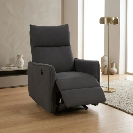 FAUTEUIL RELAX ELECTRIQUE - GRIS FONCÉ