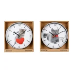 HORLOGE MURALE CHAT EN PLASTIQUE