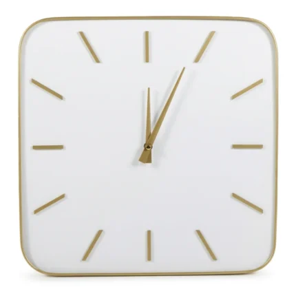 HORLOGE MURALE EN ALUMINIUM