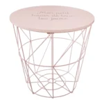 TABLE DE RANGEMENT - ROSE