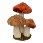CHAMPIGNON DÉCORATIF EN VELOURS