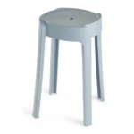 TABOURET EN PLASTIQUE - BLEU