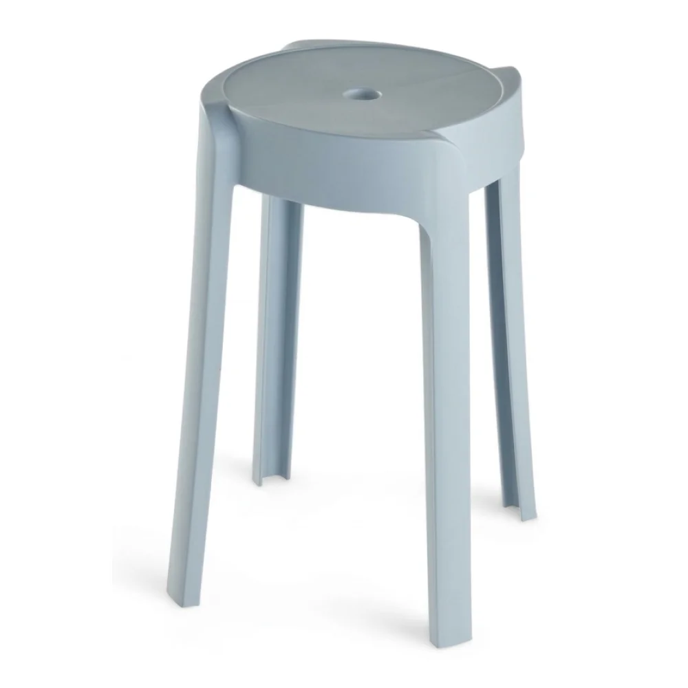 AI Generated Product Image TABOURET EN PLASTIQUE - BLEU – Image 1
