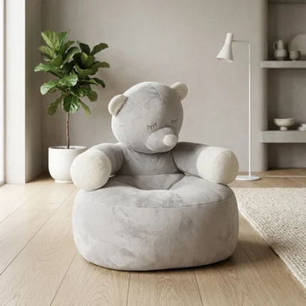 POUF OURS EN POLYESTER