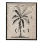 TOILE DÉCORATIVE PALMIER