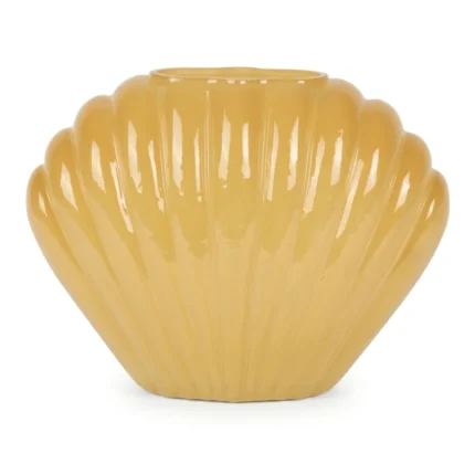 VASE DÉCORATIF - OCRE