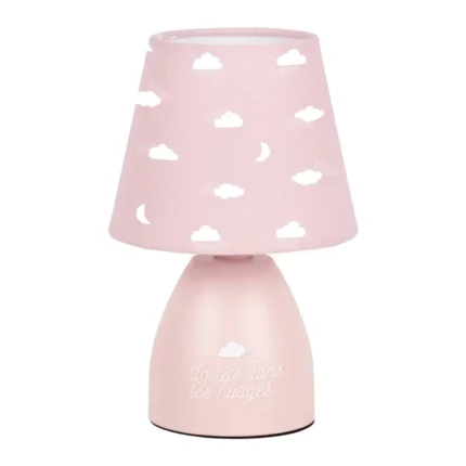 LAMPE DE CHEVET ENFANT - ROSE