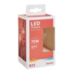 AMPOULE LED FILAMENT A60 B22 10W 1000 LM