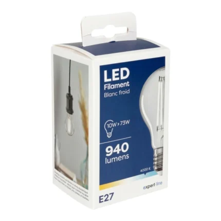 AMPOULE LED FILAMENT A60 E27 10W 940 LM