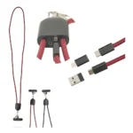CÂBLE CHARGEUR TÉLÉPHONE 4 EN 1