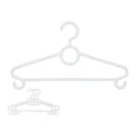 LOT DE 3 CINTRES EN PLASTIQUE
