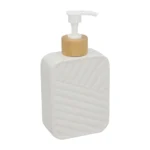 DISTRIBUTEUR DE SAVON 220 ML - BLANC