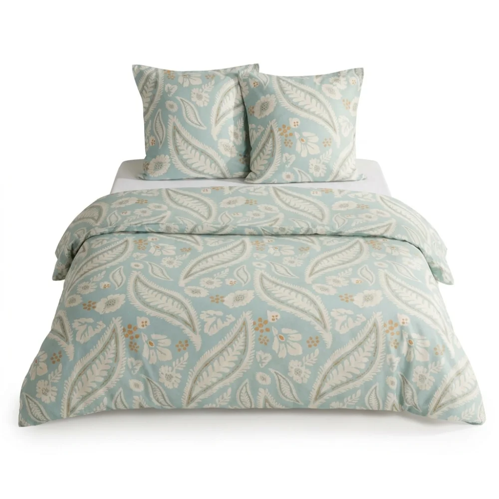 AI Generated Product Image PARURE DE LIT 240X220 CM EN COTON 57 FILS – Image 1