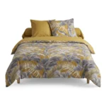 PARURE DE LIT 240X220 CM EN COTON 57 FILS