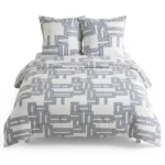 PARURE DE LIT 240X220 CM EN COTON 57 FILS
