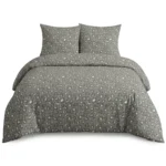 PARURE DE LIT 260X240 CM EN COTON 57 FILS