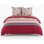 PARURE DE LIT 240X220 CM EN COTON 57 FILS