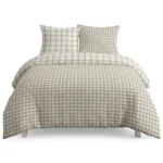 PARURE DE LIT 260X240 CM EN COTON 57 FILS