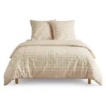 PARURE DE LIT 240X220 CM EN COTON 57 FILS
