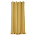 RIDEAU 140X240 CM EN POLYESTER - OCRE