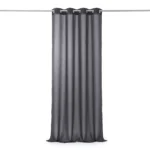 RIDEAU 140X240 CM EN POLYESTER - FUSAIN