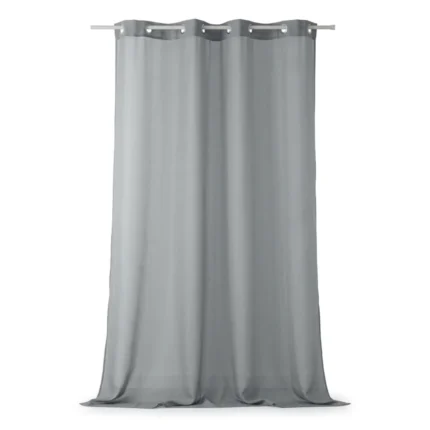 RIDEAU 140X240 CM EN POLYESTER - ACIER