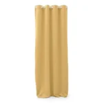 RIDEAU 140X240 CM EN POLYESTER - OCRE