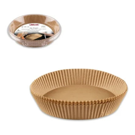 LOT DE 50 PAPIERS CUISSON 20 CM POUR AIRFRYER