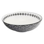 ASSIETTE CREUSE 21 CM EN PORCELAINE