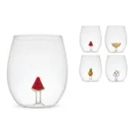 VERRE FIGURINE FRUIT 40 CL