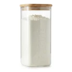 BOÎTE À FARINE 1,6 L EN VERRE HERMÉTIQUE